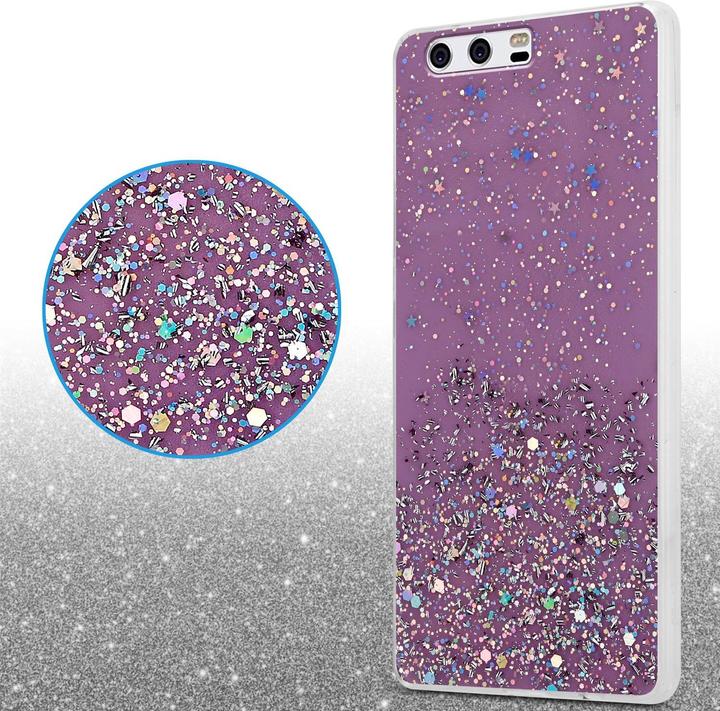 Produktbild Cadorabo TPU Cover funkelnder Glitter (Haier P10)