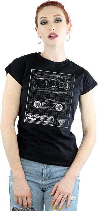 Produktbild Disney Cars Jackson Storm Blueprint TShirt (XL)