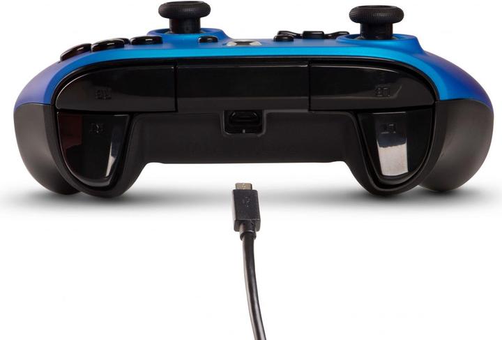 Produktbild PowerA Enhanced Wired Controller Sapphire Fade (Xbox One X, Xbox Series X, Xbox One S, Xbox Series S)