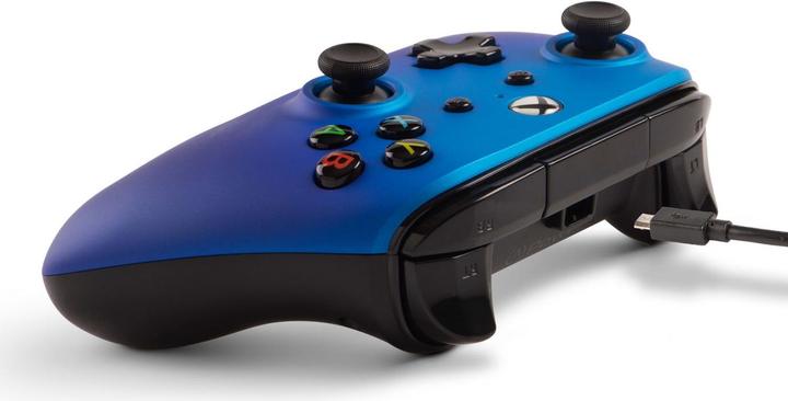 Produktbild PowerA Enhanced Wired Controller Sapphire Fade (Xbox One X, Xbox Series X, Xbox One S, Xbox Series S)