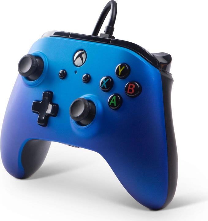Produktbild PowerA Enhanced Wired Controller Sapphire Fade (Xbox One X, Xbox Series X, Xbox One S, Xbox Series S)