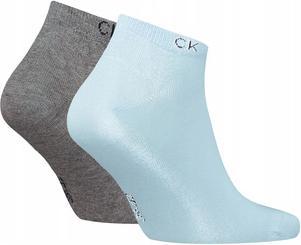 Produktbild Calvin Klein Men's Sneaker 2 Pack Socks, Light Blue, 43/46 (43 - 46)