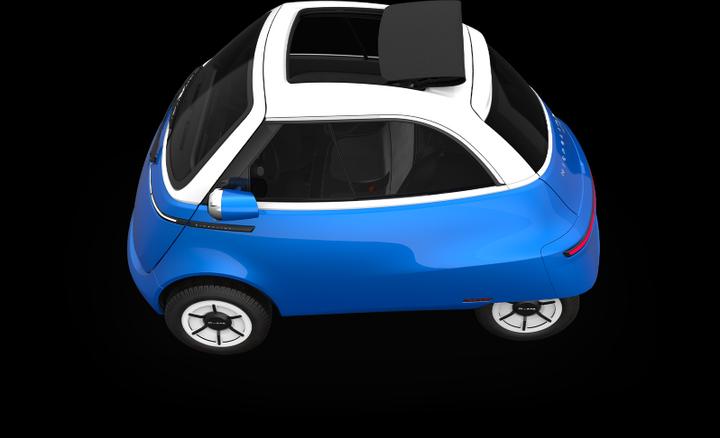 Immagine prodotto Microlino Blu Zurigo a lungo raggio (Elettrico, 17 CV)