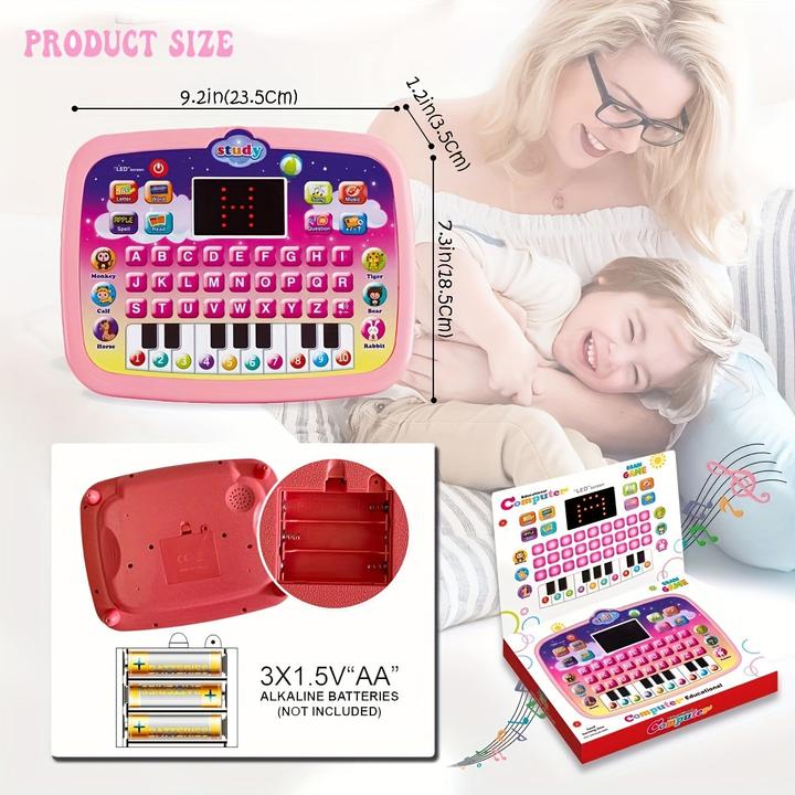 Image du produit Activity Board Tablette pour enfants, tapis d'apprentissage pour jeunes enfants avec écran LED, développement