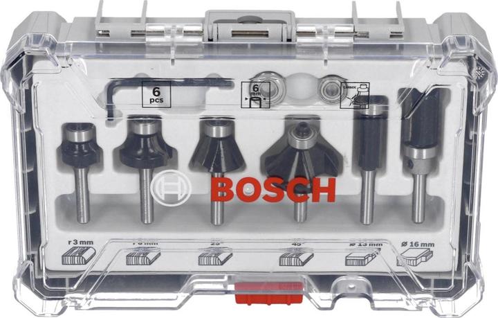 Actual product image Bosch Professional Zubehör Edge milling cutter set.