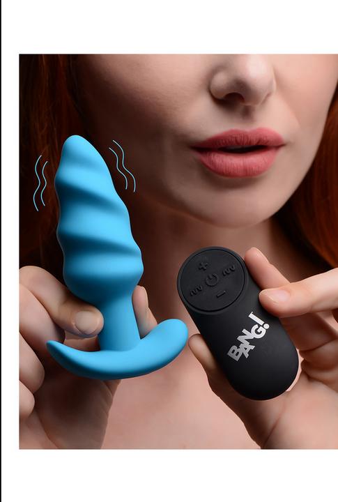 Immagine prodotto XR Brands 21X Plug anale vibrante in silicone con telecomando