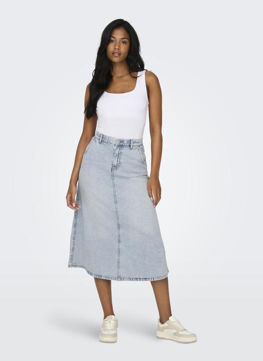 Produktbild Only Hohe Taille Langer Rock Jeansrock (M)