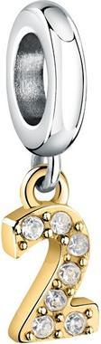 Morellato Steel bicolor pendant number "2" Drops SCZ1303