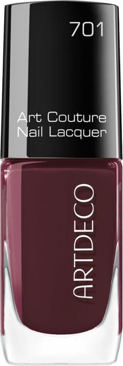Artdeco Art Couture Nail Lacquer 111 701 (701 rouge fonce, Gel-Effekt Nagellack)