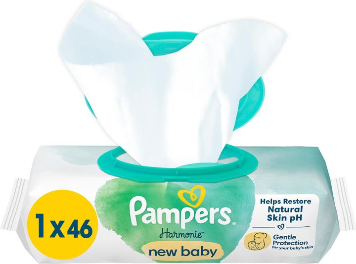 Actual product image Pampers Harmony New Baby (46 Piece)