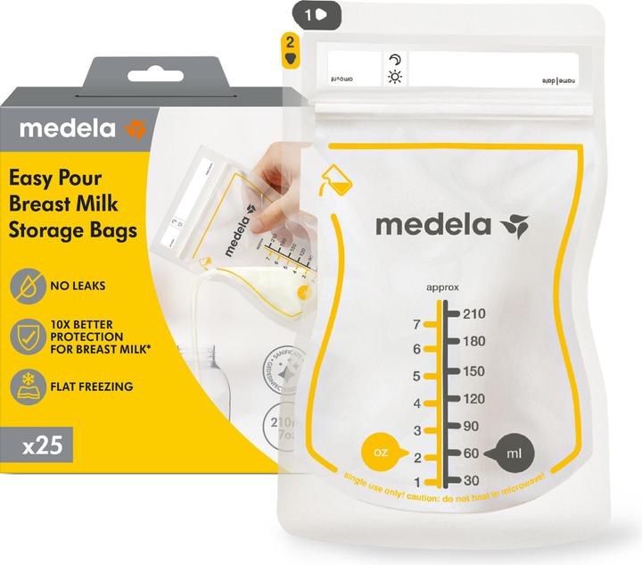 Image du produit Medela Sachet de lait maternel Easy Pour x25