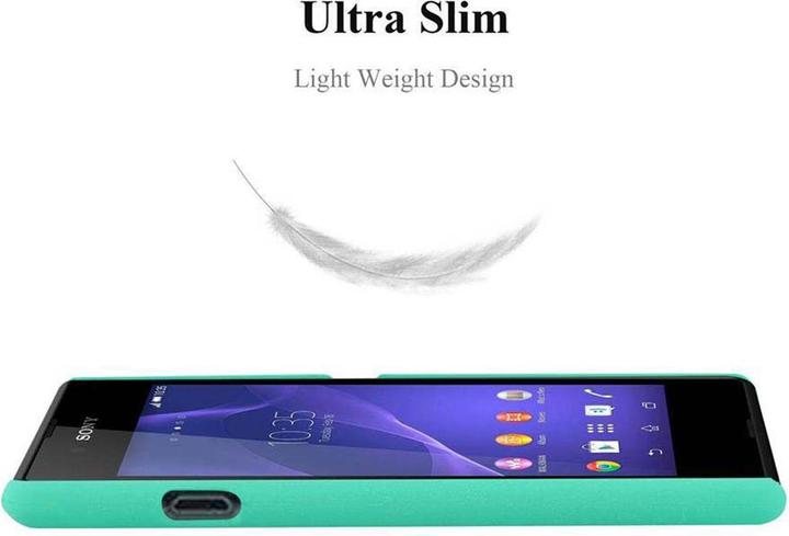 Actual product image Cadorabo Hard Cover Frosty Cover (Sony Xperia E3)