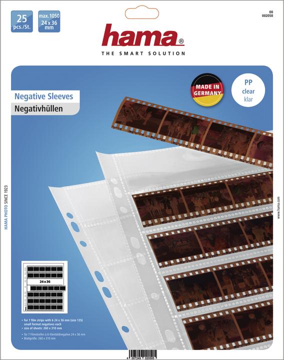 Image du produit Hama Enveloppes négatives (24 x 36 mm)