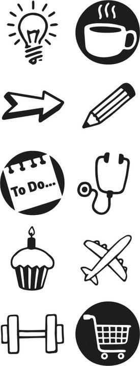 Produktbild Colop Stempel Little NIO Set Bullet Journal