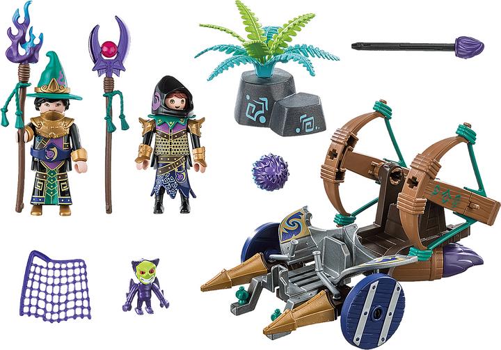 Image du produit Playmobil Chariot attrape-démons Violet Vale (70748, Playmobil Novelmore)