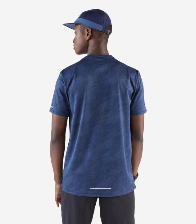 Actual product image Kiprun Men's Breathable Running T-shirt Run 500 Dry - Midnight blue (XXL)