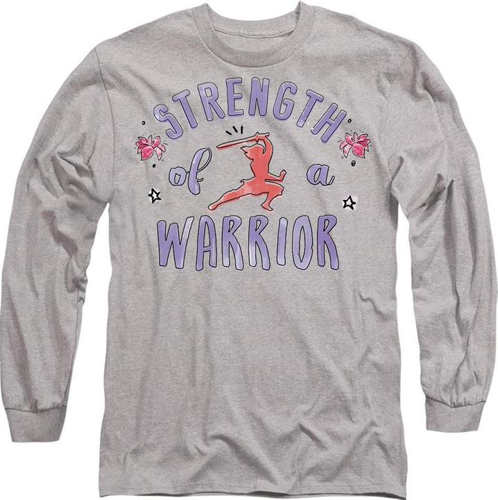 Actual product image Mulan Unisex Adult Strength Of A Warrior T-Shirt (L)