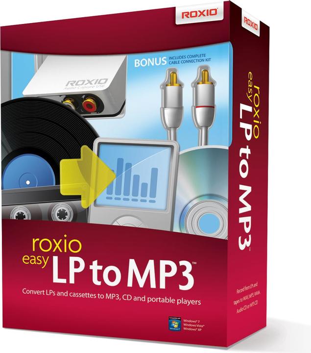 Actual product image Roxio Easy LP to MP3 (1 User, unlimited)