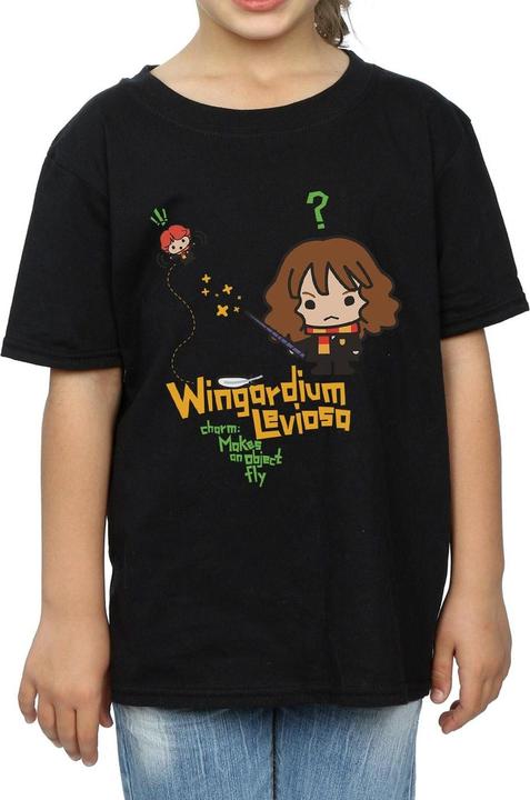 Immagine prodotto Wingardium Leviosa Maglietta Hermione Ragazze (152, 158)