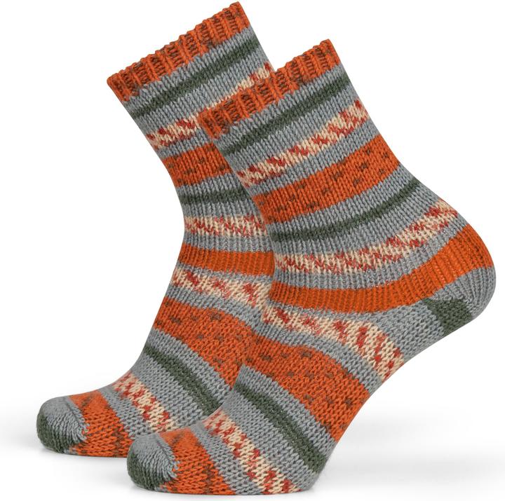 Image du produit Normani 2 paires de chaussettes en laine tricotée milleraies - 9093 (lot de 2, 43 - 46)
