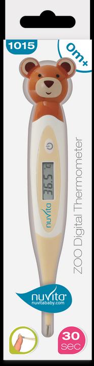 Image du produit Nuvita Thermomètre numérique avec embout flexible - Ours (Sans contact)
