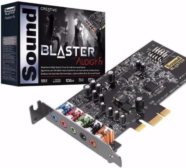 Productafbeelding Creative Sound Blaster Audigy Fx (PCI-E x1)