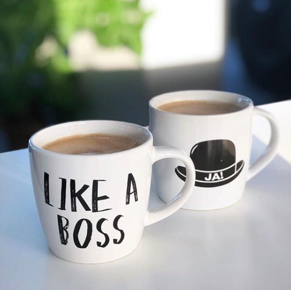 Actual product image Lund-Stougaard Kasia Lilja - Like a boss Mug (KL400117)