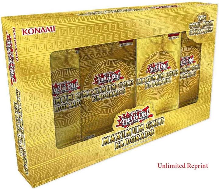 Image du produit Yu-Gi-Oh ! Maximum Gold El Dorado Display unlimited EN (Anglais, Affichage du booster)