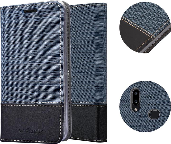 Actual product image Cadorabo Book Jeans Optics Cover (Samsung Galaxy A10s)