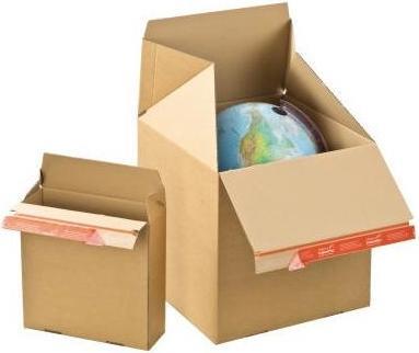 Image du produit Colompac Carton pliable Eurobox S, fermeture autocollante & fil d'arrachage, pliage en Z, combinable... (20 x)