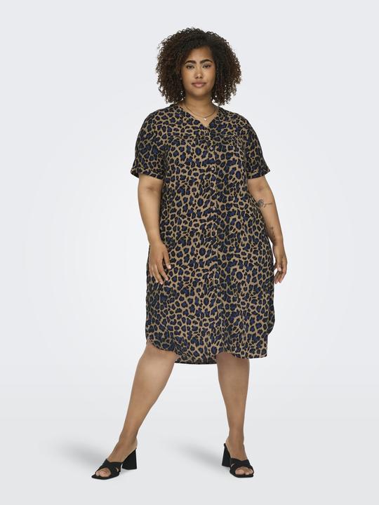Produktbild Only CARBABOOST Midikleid Plissiertes Kleid (42)