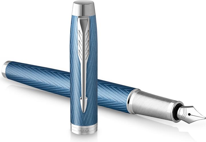 Produktbild Parker Füller IM Premium Grey C.C. F (Grey, Blue, 1 x)