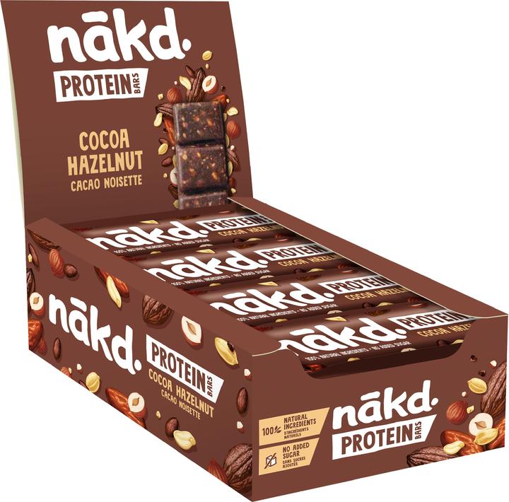 Immagine prodotto Nakd Proteine (Cacao, 16 pz., 720 g)