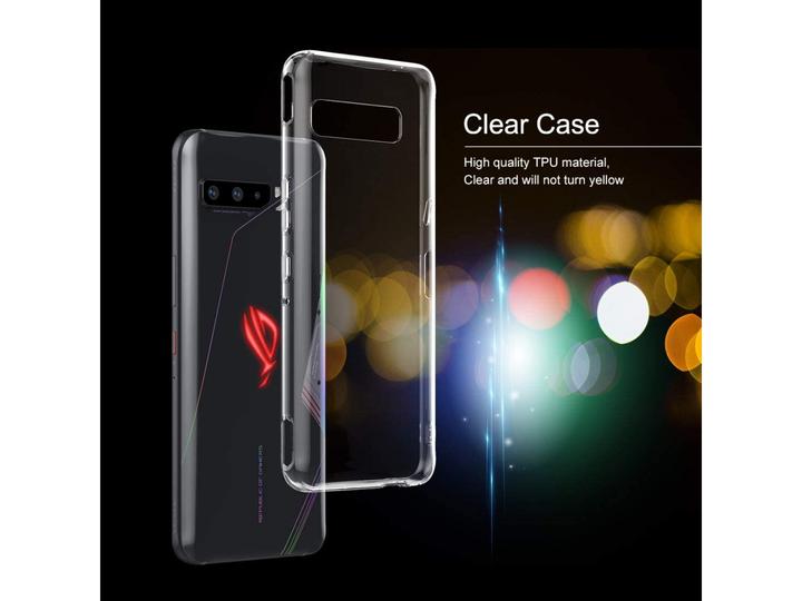 Image du produit Screenguard Etui souple en TPU transparent pour Asus ROG Phone 3 (Asus ROG Phone)