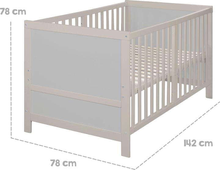 Image du produit Roba Lit d'enfant combiné 70x140 cm (70 x 140 cm)
