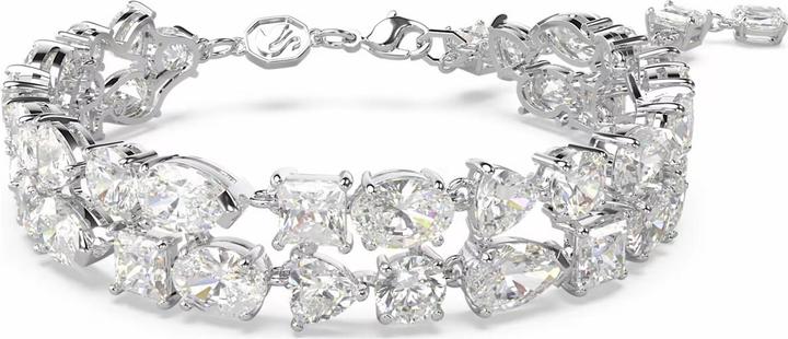 Actual product image Swarovski Mesmera Bracelet Various Cuts White (19.50 cm, Swarovski Metal)