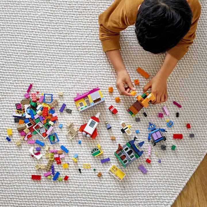 Actual product image LEGO Building blocks creative with windows (11004, LEGO Classic)