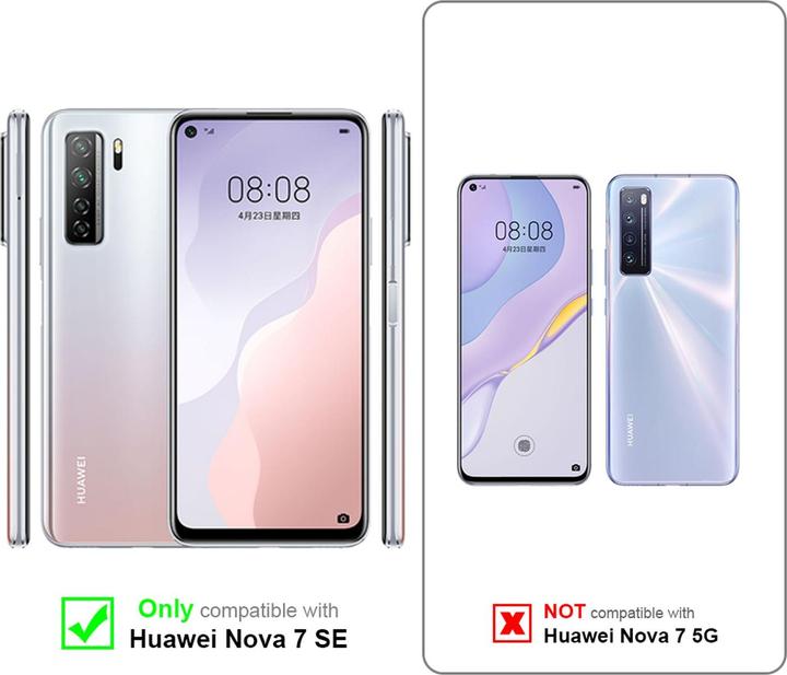 Actual product image Cadorabo Book Jeans Optics Cover (Huawei Nova 7 SE)