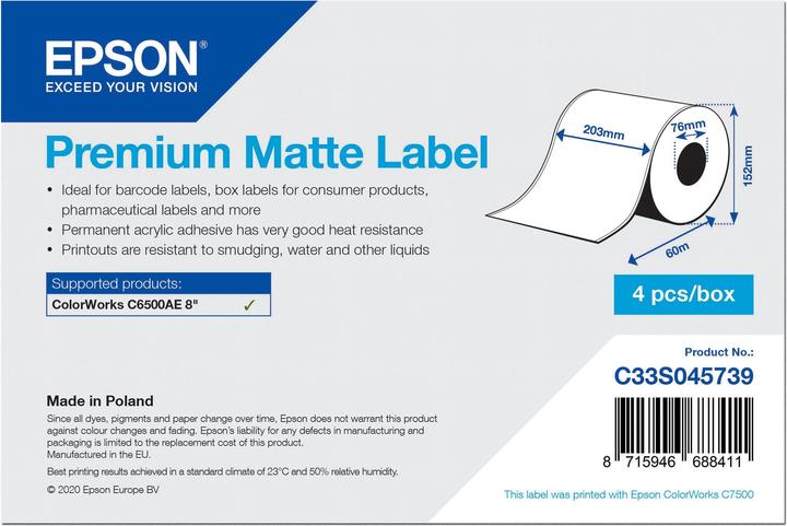 Image du produit Epson Premium lisse mat