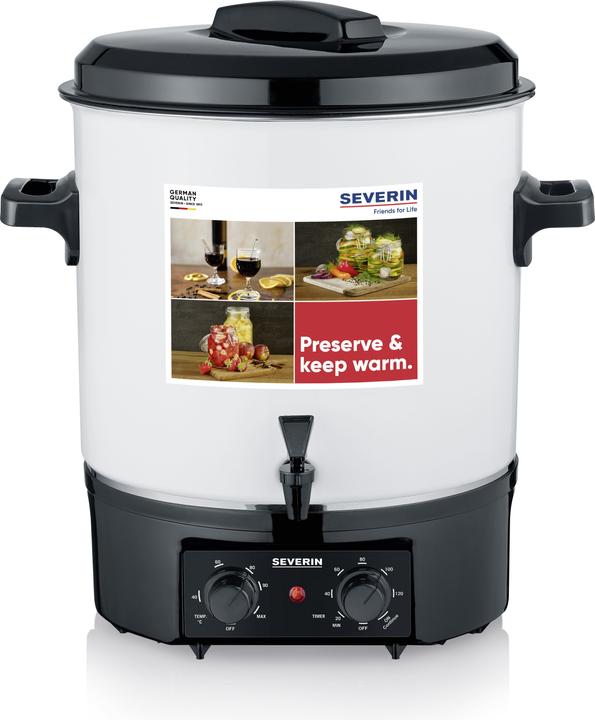 Actual product image Severin Preserving / Hot Drinks Machine and Hot Drinks Machine with Timer (27 l)