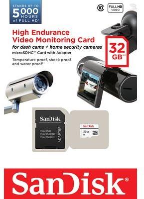 Immagine prodotto SanDisk High Endurance (32 GB, microSDHC, U3, UHS-I)