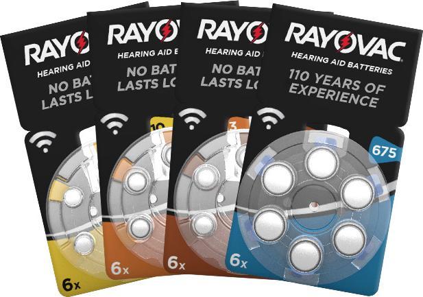 Image du produit Rayovac Spécial Acoustique 13 (6 pcs, PR48, 310 mAh)