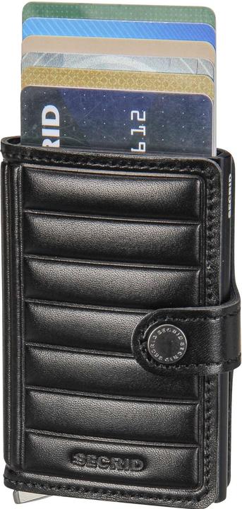 Produktbild Secrid Miniwallet Emboss Lines Black