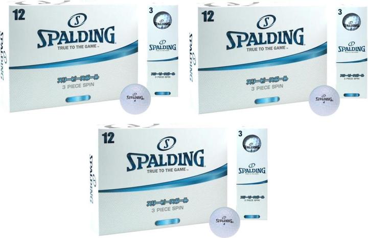 Immagine prodotto IQ Sport Spalding Spin bianco 3 dozzine per 2