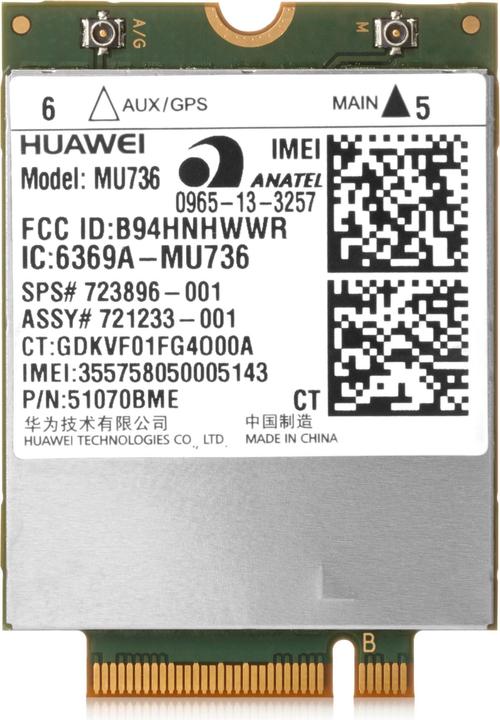 Produktbild HP hs3110 HSPA+ Mobile Broadband Module (Mini PCI Express)