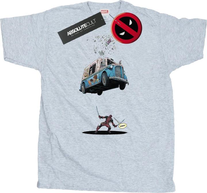 Immagine prodotto Deadpool Ice Cream Maglietta Uomo (3XL)