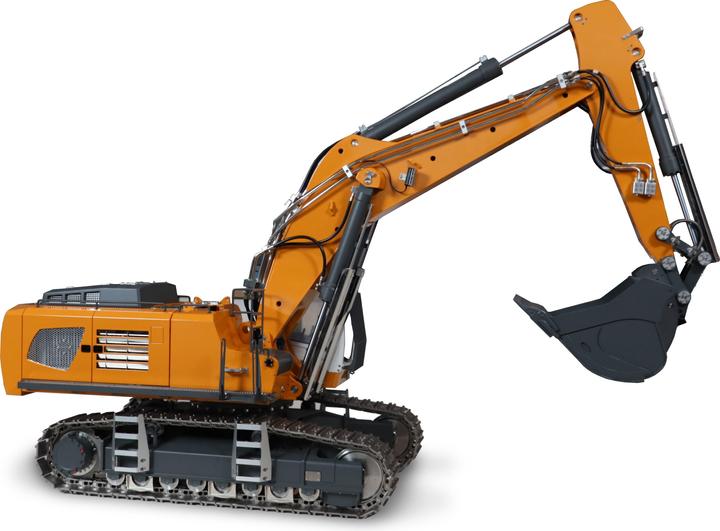 Amewi Crawler Excavator Hydraulics G308H, Giallo 1:13.5, RTR (RTR pronto all'uso)