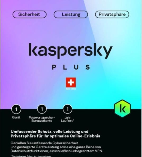 Kaspersky Internet Plus (1 PC) (1 User, 12 Monate)