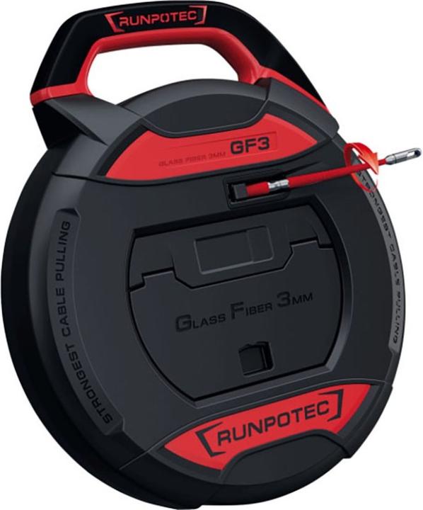 Image du produit Runpotec RUNPO 10197 GF3 Tige en fibre de verre 3mm-sans compteur-30m (30 m)