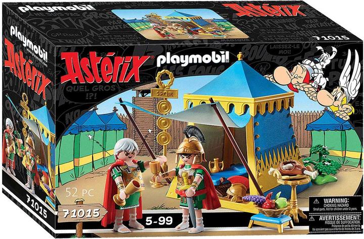 Produktbild Playmobil Anführerzelt mit Generälen (71015, Playmobil Asterix)